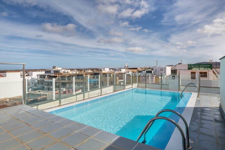 Casa de vacaciones marítima Casa Yerida con piscina y Wi-Fi in Piedra Playa, La Oliva