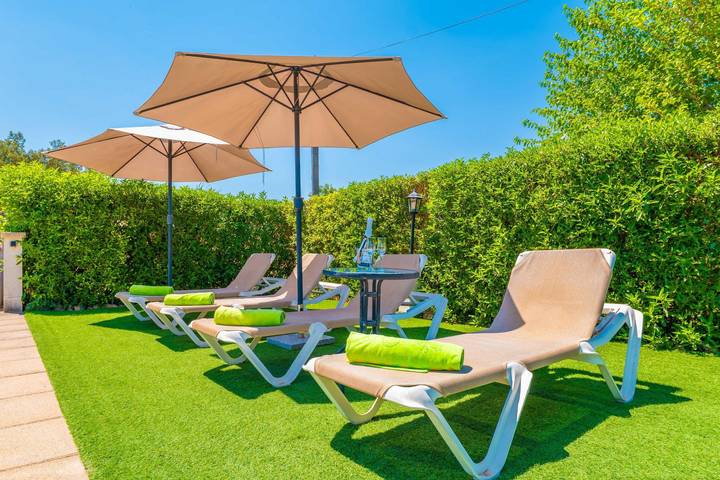 Can Tomeu - Beautiful villa with private garden and pool in a quiet area. Free Wifi in Inca, Majorca Center