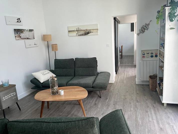 Location de vacances pour 4 personnes, avec jardin et terrasse dans Plage de la Linière