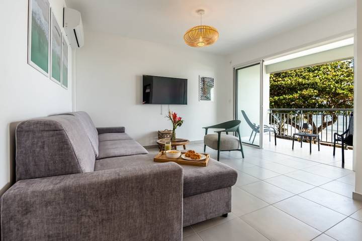 Appartement de vacances pour 8 personnes, avec balcon