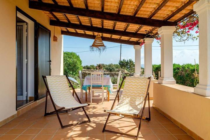 Villa para 4 pessoas, com jardim e vista em Formentera