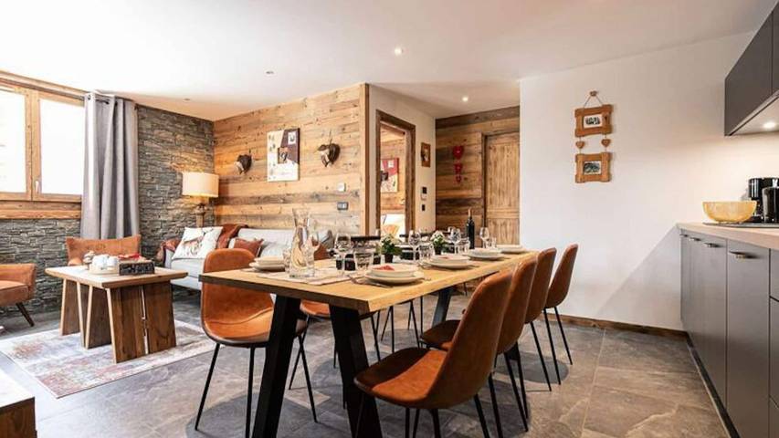 Location de vacances pour 11 personnes, avec terrasse et sauna à Bonneval-sur-Arc