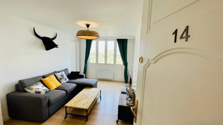 Gîte pour 4 personnes, avec vue dans Stella Plage - 4