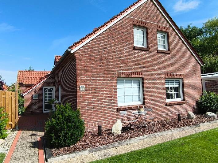 Ferienwohnung für 6 Personen, mit Terrasse und Garten sowie Ausblick in Filsum - 4