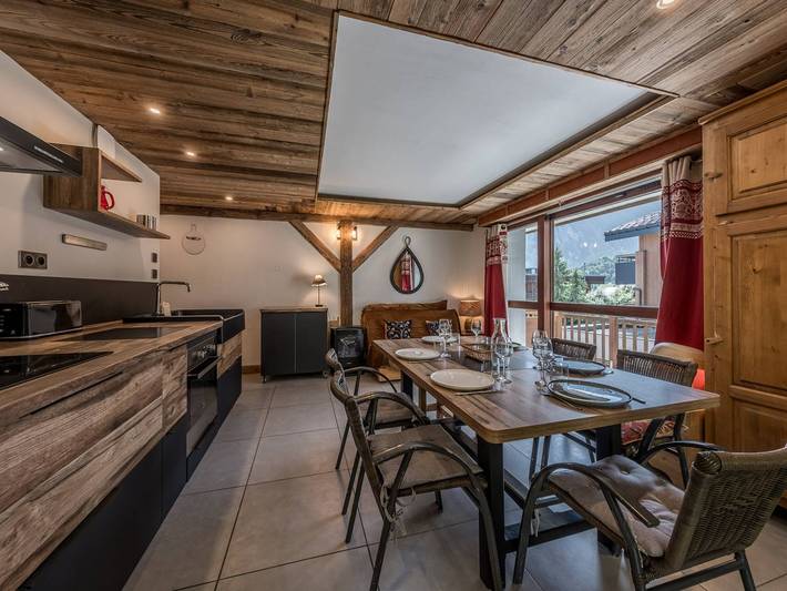 Gîte pour 6 personnes, avec Balcon dans Courchevel 1550 - 4