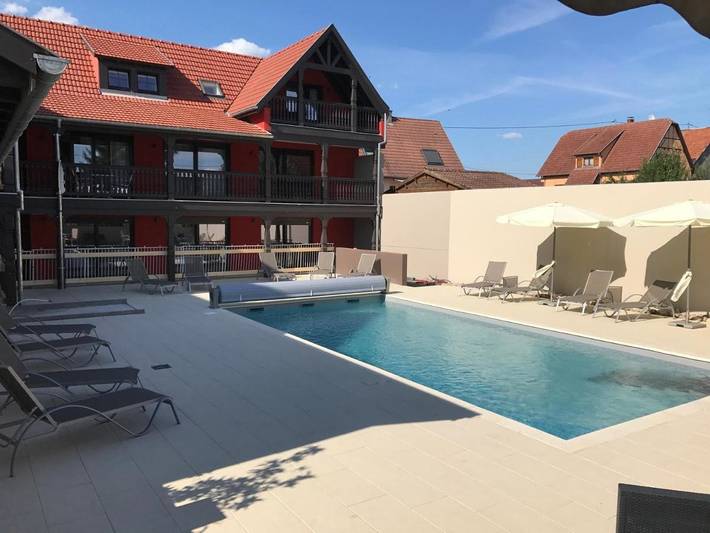 Hôtel pour 2 personnes, avec sauna ainsi que jacuzzi et terrasse