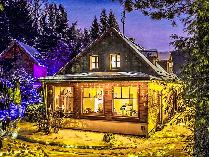 Ferienhaus für 8 Personen, mit Terrasse und Garten in Niederschlesien