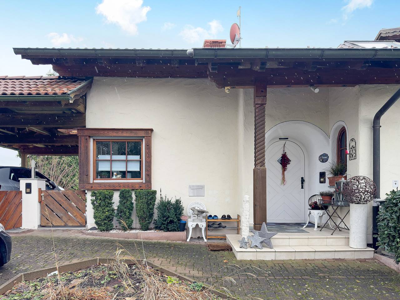 Ganze Wohnung, Ferienwohnung 'Haus Loser' mit Privatterrasse, Gemeinschaftsgarten und Wlan in Wasserburg (Bodensee), Bayerisch Schwaben