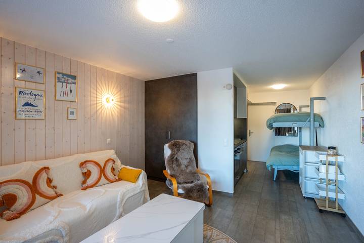 Ganze Wohnung, Greppon 210 - Wohnung 1.0 Zimmer in Thyon-Les Collons, Vex