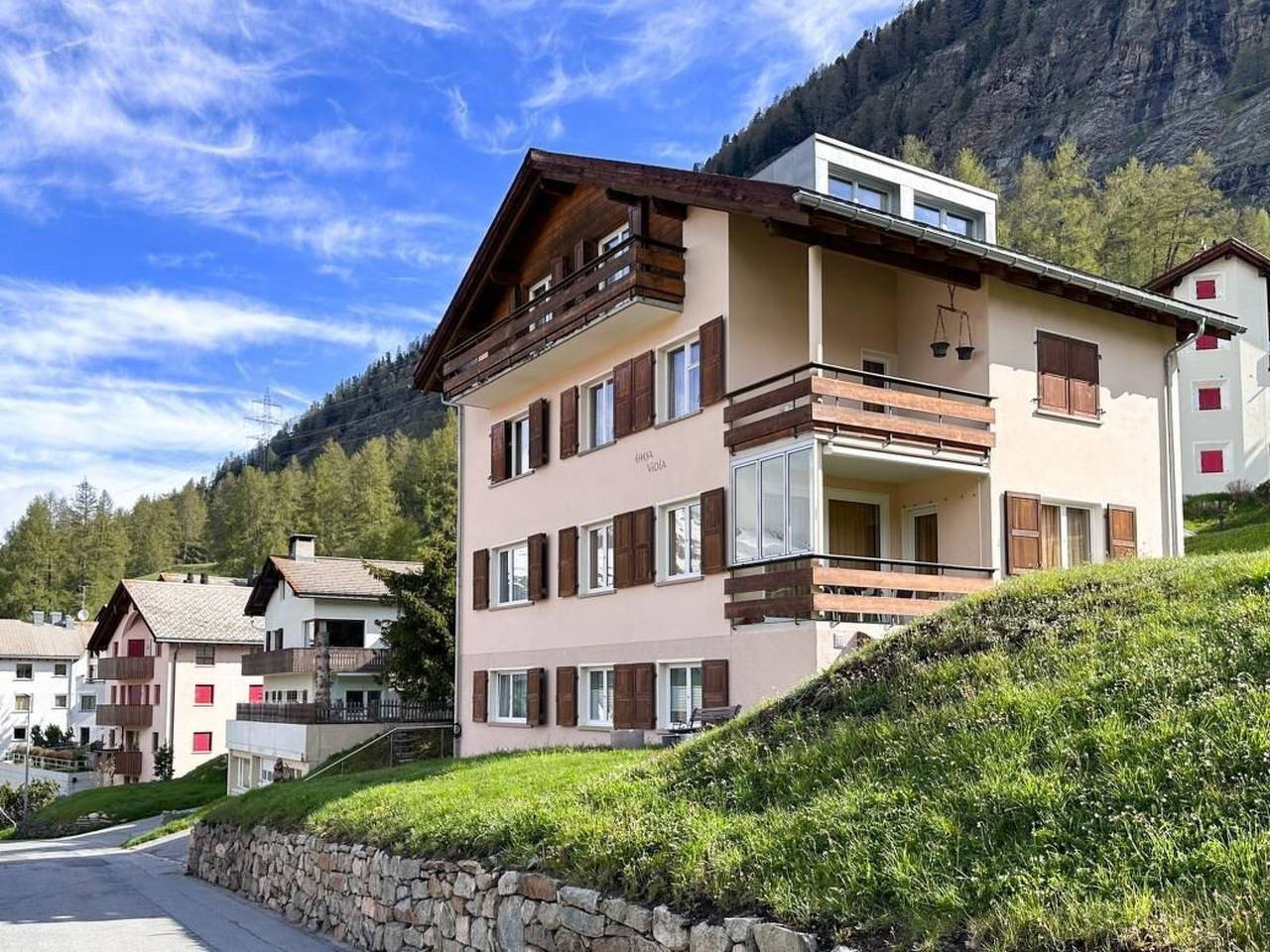 Ganze Wohnung, Chesa Viola in Pontresina, Sankt Moritz