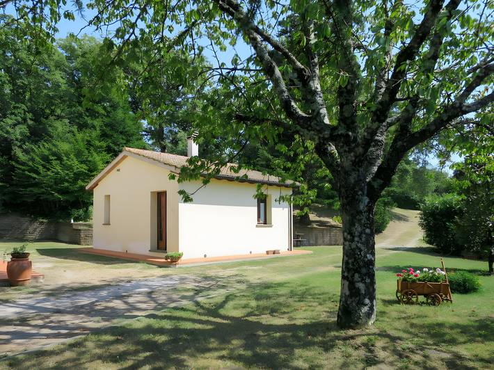 Ferielejlighed for 4 personer, med have i Toscana