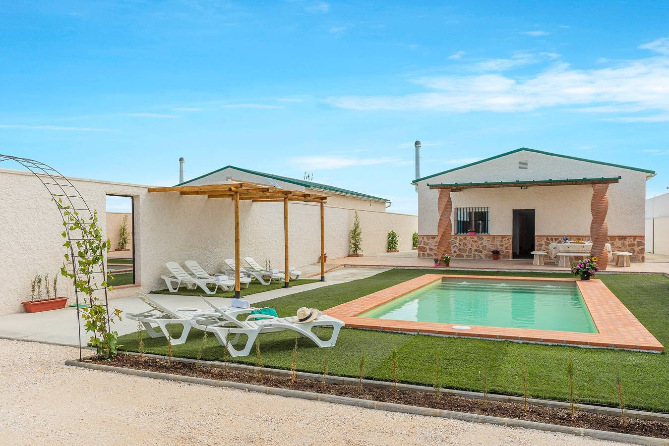 Ferienhaus 'Casa Rural Lola - Lantejuela' mit privatem Pool, Wlan und Klimaanlage in Lantejuela, Sevilla Provinz