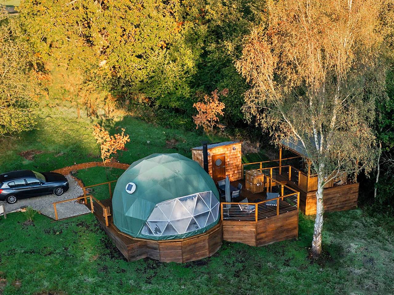 Wakehurst Luxury Dome in Chiddingstone, Kent