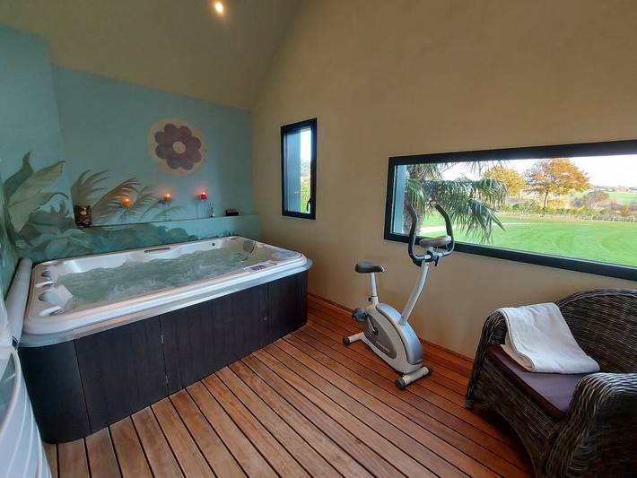 Gîte pour 4 personnes, avec jardin ainsi que terrasse et jacuzzi dans Mayenne - 3