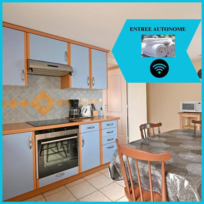 Maison de vacances pour 6 personnes, avec terrasse