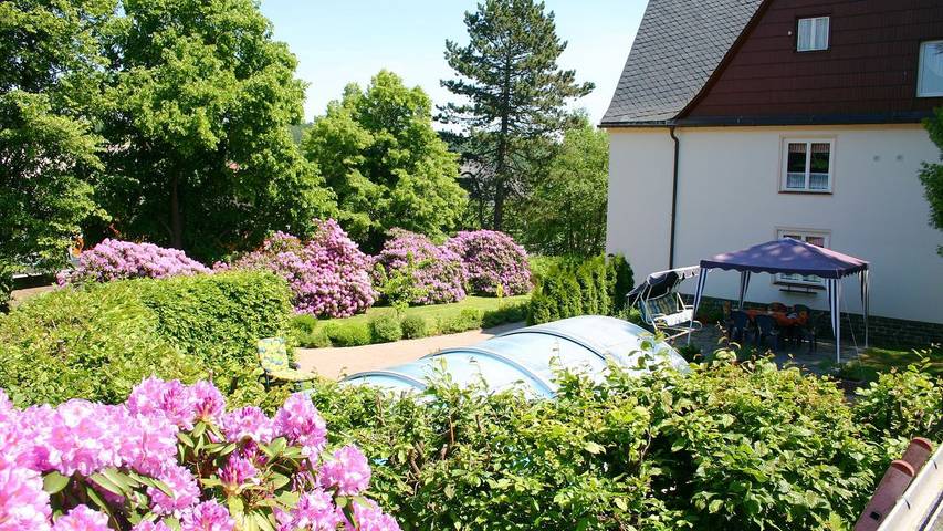 Ferienwohnung für 2 Personen, mit Pool und Garten, mit Haustier - 1