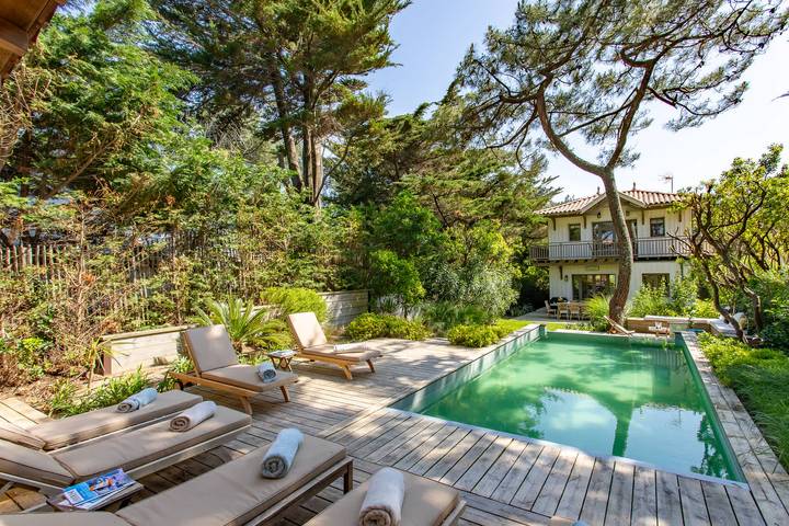Villa pour 10 personnes, avec Jardin et Piscine au Cap Ferret
