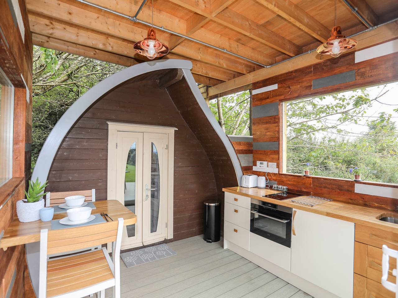 Woodland Pod in Conwy region