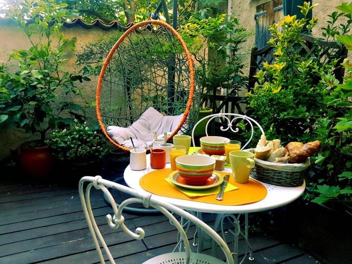 Chambre d’hôte pour 2 personnes, avec terrasse
