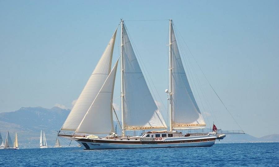 Boot für 12 Personen in Bodrum, Türkische Ägäis