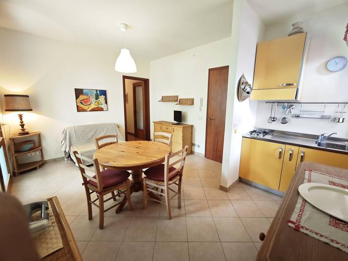Appartement entier, Appartement de vacances pour 5 personnes avec jardin in Lignano Pineta, Lignano Sabbiadoro