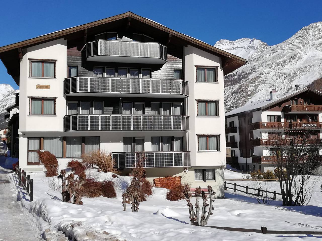 Apartamento entero, Floralpina in Saas Fee, Alpes del Valais