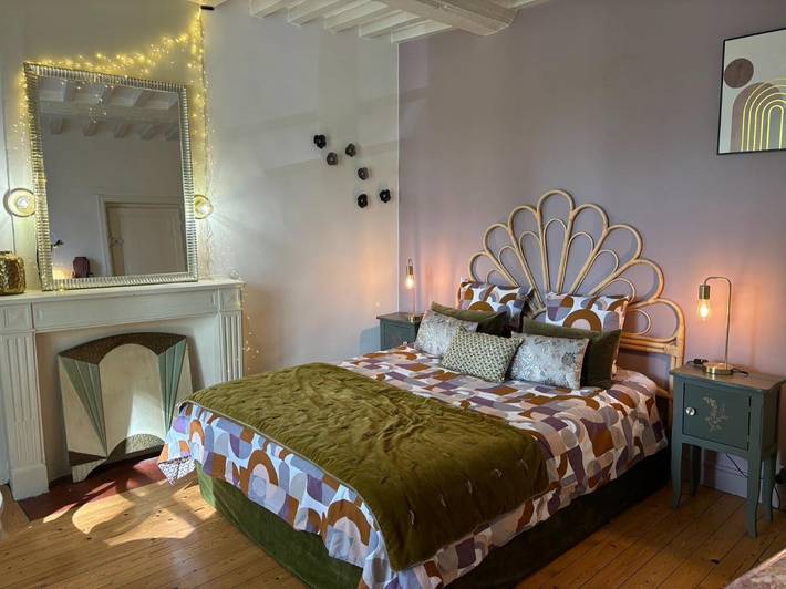 Chambre d’hôte pour 2 personnes, avec Terrasse et Vue