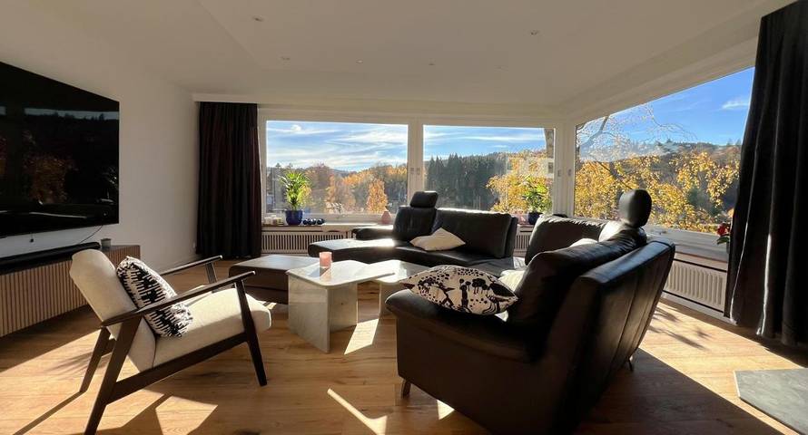 Ferienhaus für 12 Personen, mit Garten und Ausblick in Hellenthal