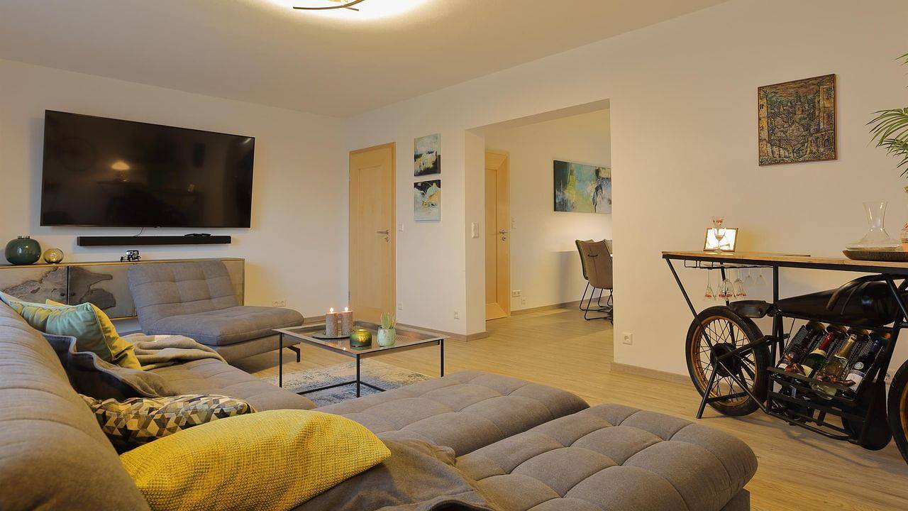 Ganze Ferienwohnung, Ferienwohnung für 4 Personen (94 m²) in Mastershausen in Mastershausen, Hunsrück
