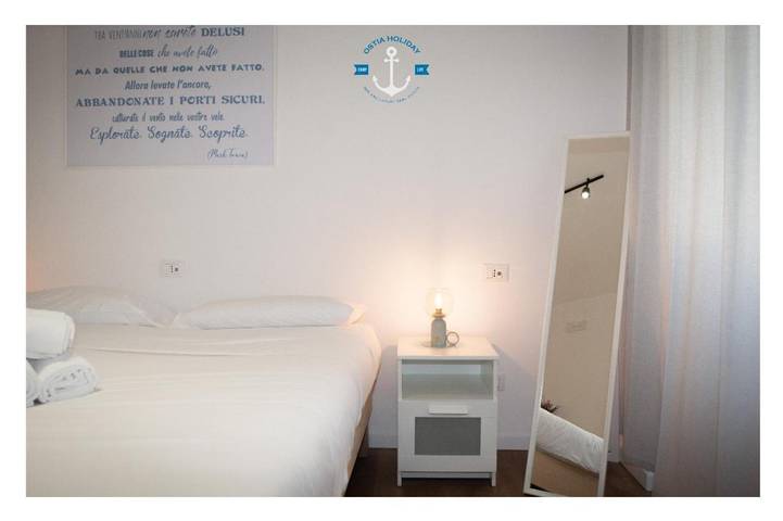 Maison d’hôte pour 2 personnes, avec balcon dans Ostie - 4