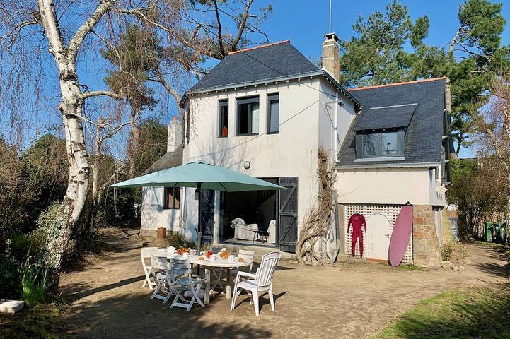 Maison de vacances pour 8 personnes, avec jacuzzi et jardin dans Carnac Plage