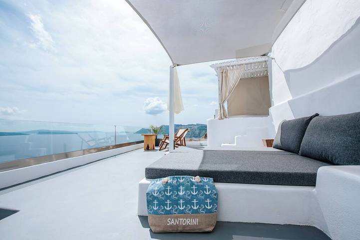 Villa für 2 Personen, mit Whirlpool und Balkon in Oia