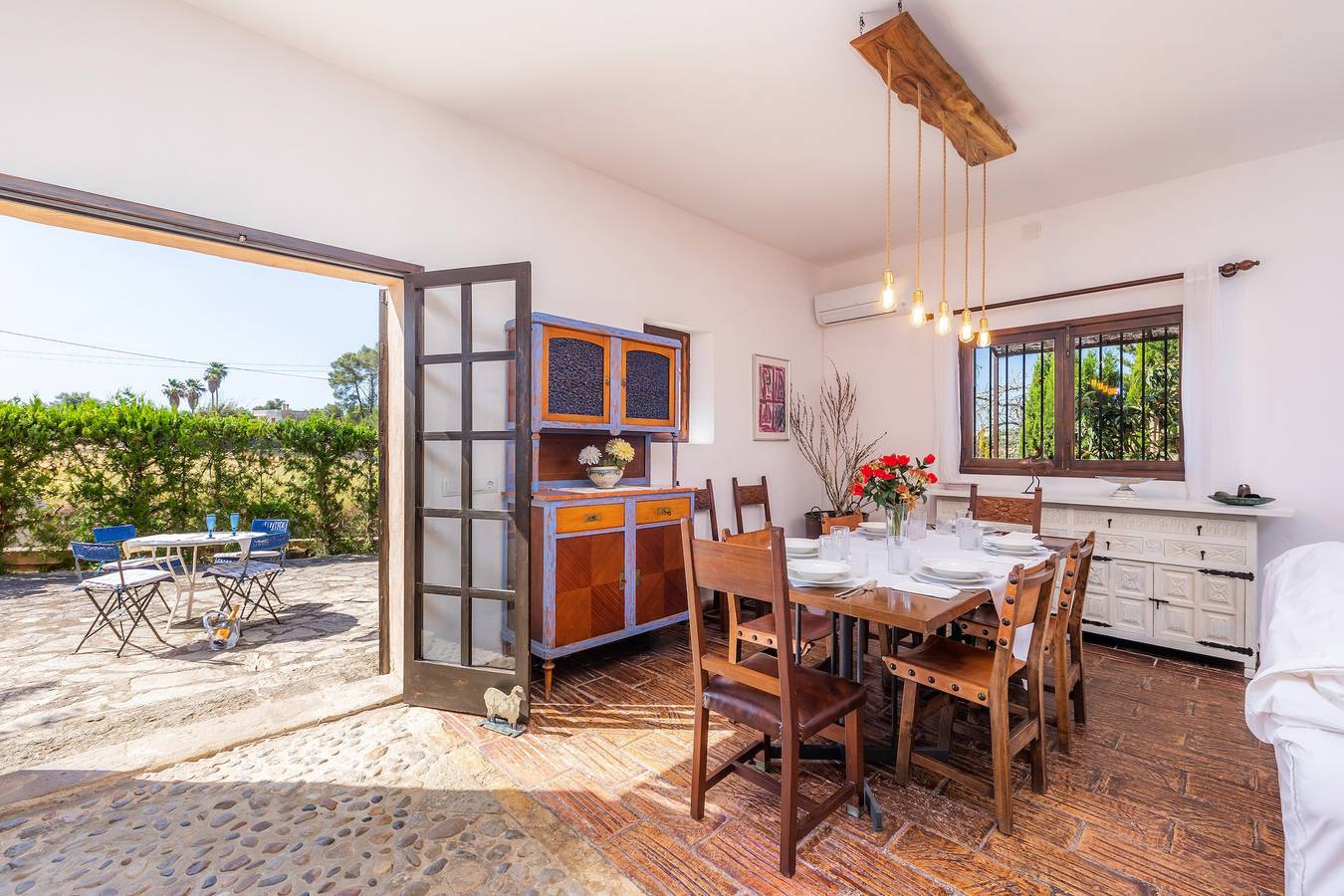 Casa vacanze Pet-Friendly Moli Den Barret. Vista montagne, piscina e Wi-Fi in Santa Margalida, Maiorca settentrionale