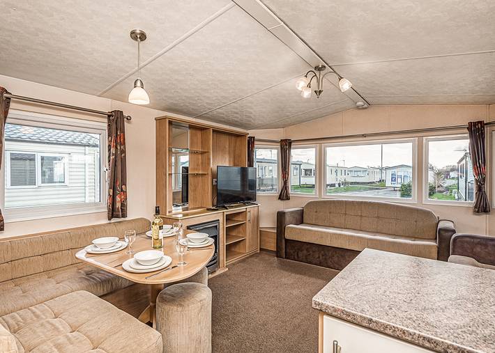 Caravan for 6 people in North West England
