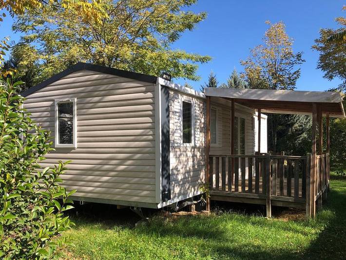 Camping Au Tylo Soleil - Mobilheim 6 personen - 40 Premium Super Cordelia 32m² - 3 Schlafzimmer in Dauphin, Regionaler Naturpark Luberon