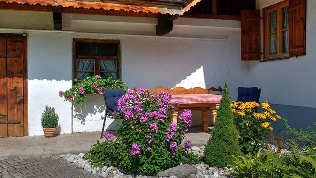Appartement de vacances entier, Appartement de vacances pour 2 personnes avec jardin in Alpes bavaroises