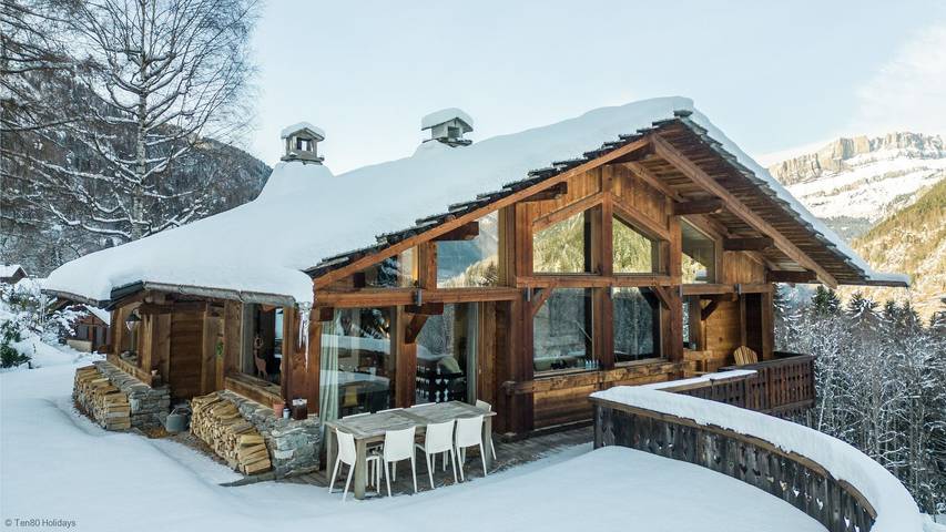 Gîte pour 10 personnes, avec jardin et balcon à Les Houches - 3