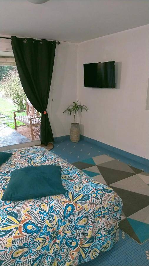 Gîte pour 2 personnes, avec piscine ainsi que vue et jardin, animaux acceptés à Montfaucon-Montigné - 3