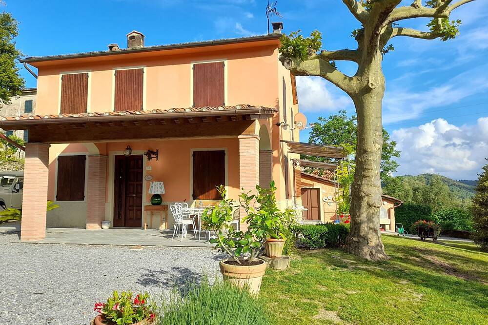 Monsagrati: Typisches Landhaus - Monsagrati in Pescaglia, Italienische Riviera