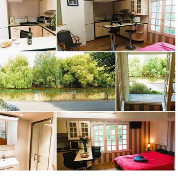 Gîte pour 2 personnes, avec terrasse et vue à Malestroit