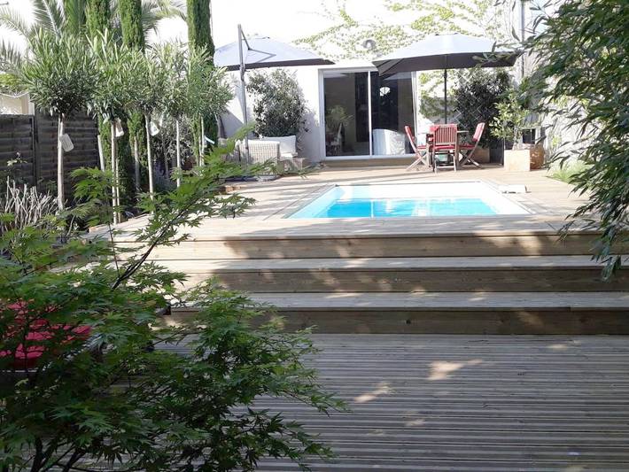 Location de vacances pour 6 personnes, avec piscine et jardin à Le Bouscat - 2