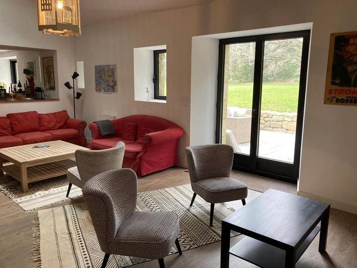 Location de vacances pour 8 personnes, avec jardin, animaux acceptés à Treffléan - 2