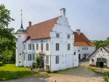 Ferienwohnung für 4 Personen, mit Garten und Sauna sowie Terrasse, mit Haustier in Oldenswort