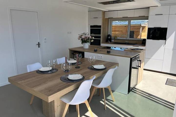 Gîte pour 4 personnes, avec Terrasse et Jardin à Barneville-Carteret