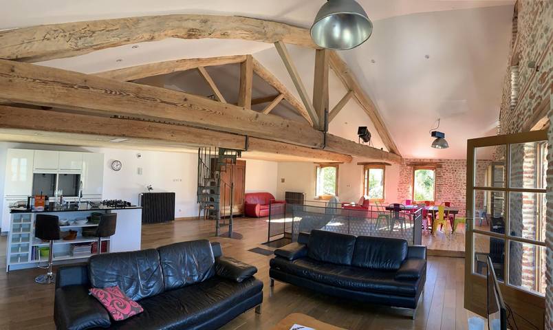 Gîte pour 10 personnes, avec piscine ainsi que terrasse et jardin à Mazères - 4