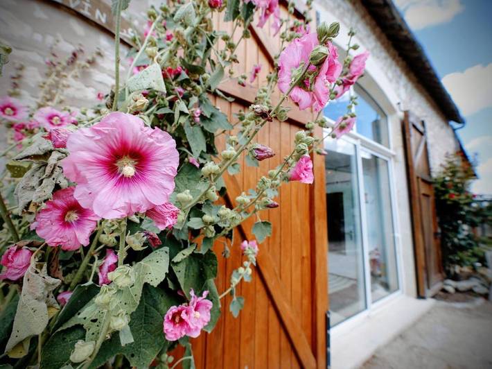 Gîte pour 18 personnes, avec jardin et vue à Draché