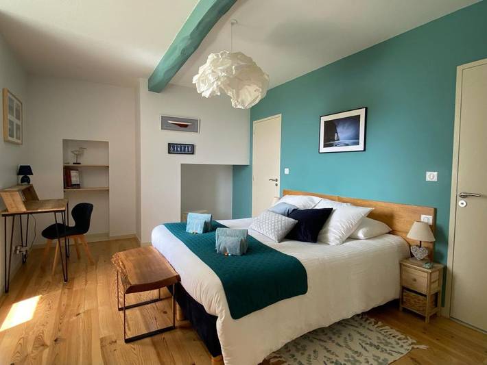 Cottage pour 2 personnes, avec vue ainsi que jardin et piscine dans Sepx