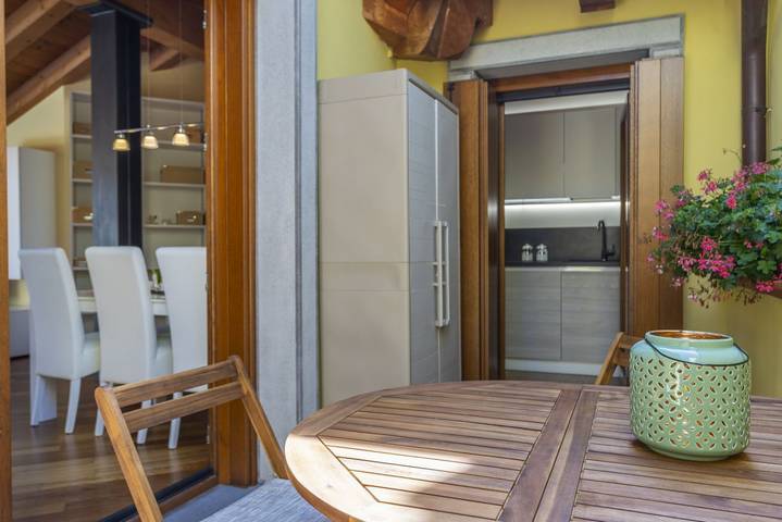 Appartement entier, Appartement de vacances pour 2 personnes avec balcon/terrasse in Palmanova (Italie), Province d'Udine