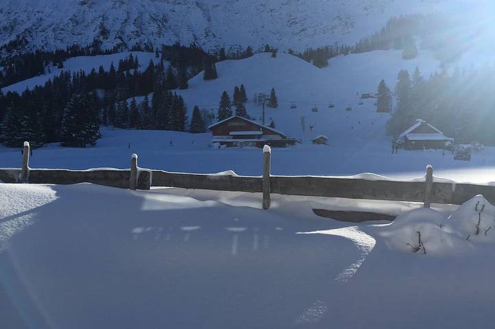 Ferienwohnung für 4 Personen, mit Garten und Terrasse in Oberjoch