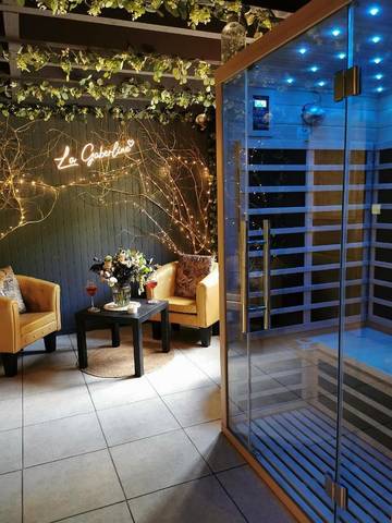 Gîte pour 4 personnes, avec jardin ainsi que jacuzzi et sauna à Ablon